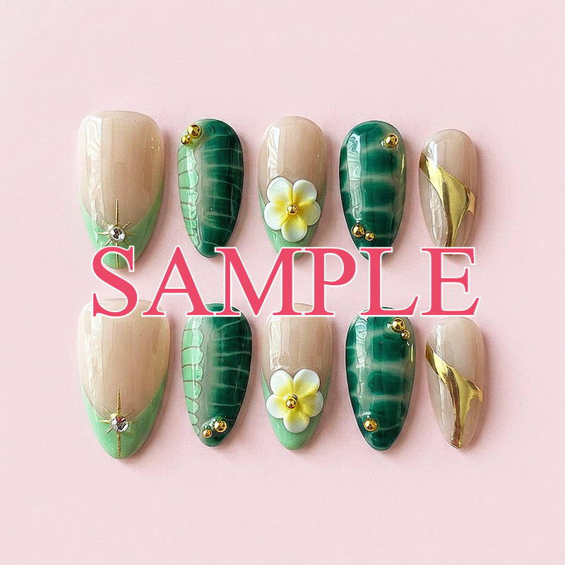Wholesale Handmade Press-On Nails | Sample Order Available