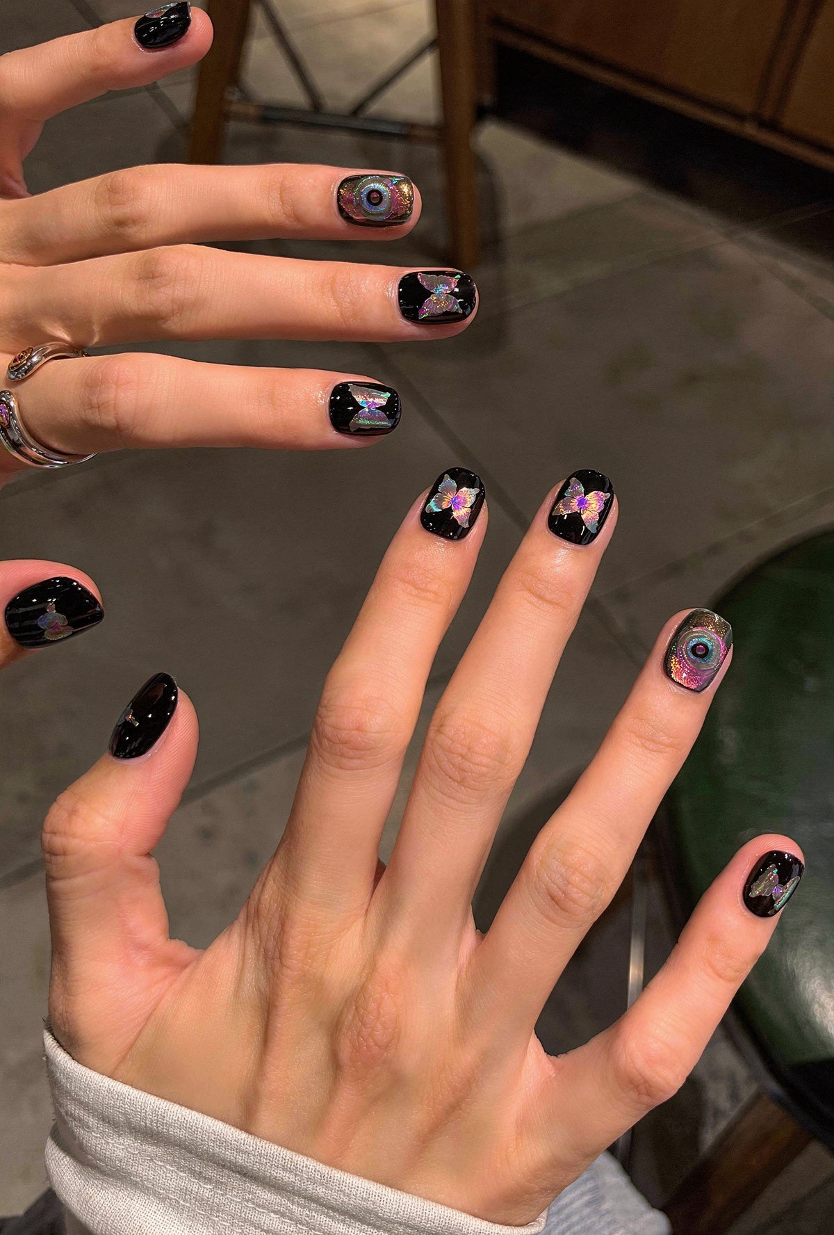 Black Butterfly - CccNails