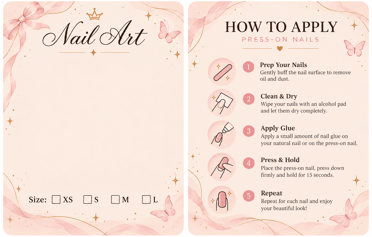 Custom Display Card Service (Please contact customer service) - CccNails