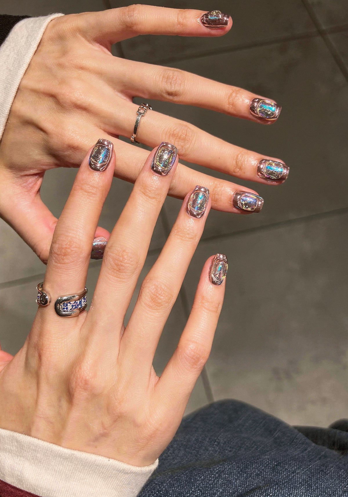 Aurora Ice Cubes - CccNails