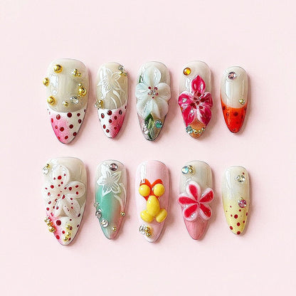 Berry Confetti - CccNails