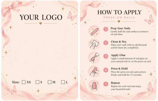 Custom Display Card Service (Please contact customer service) - CccNails