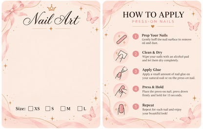 Custom Display Card Service (Please contact customer service) - CccNails