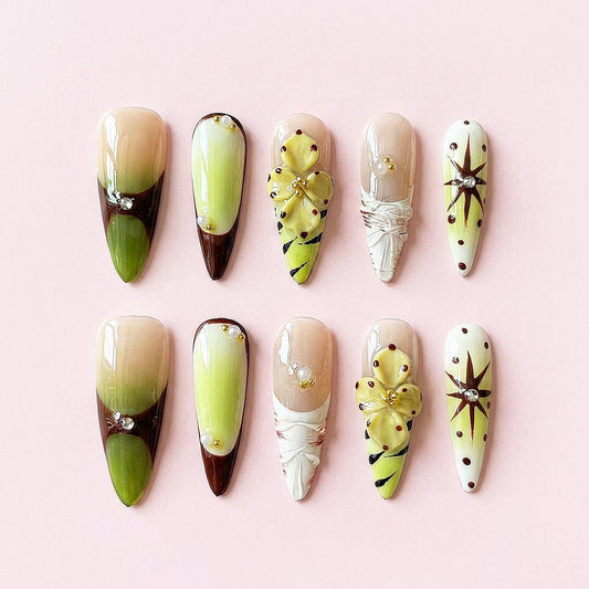Matcha Starlight - CccNails