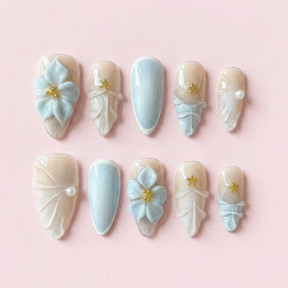 Ribbon Bloom - CccNails