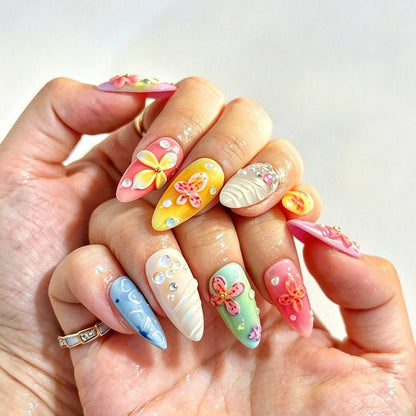 Tropical Bloom - CccNails