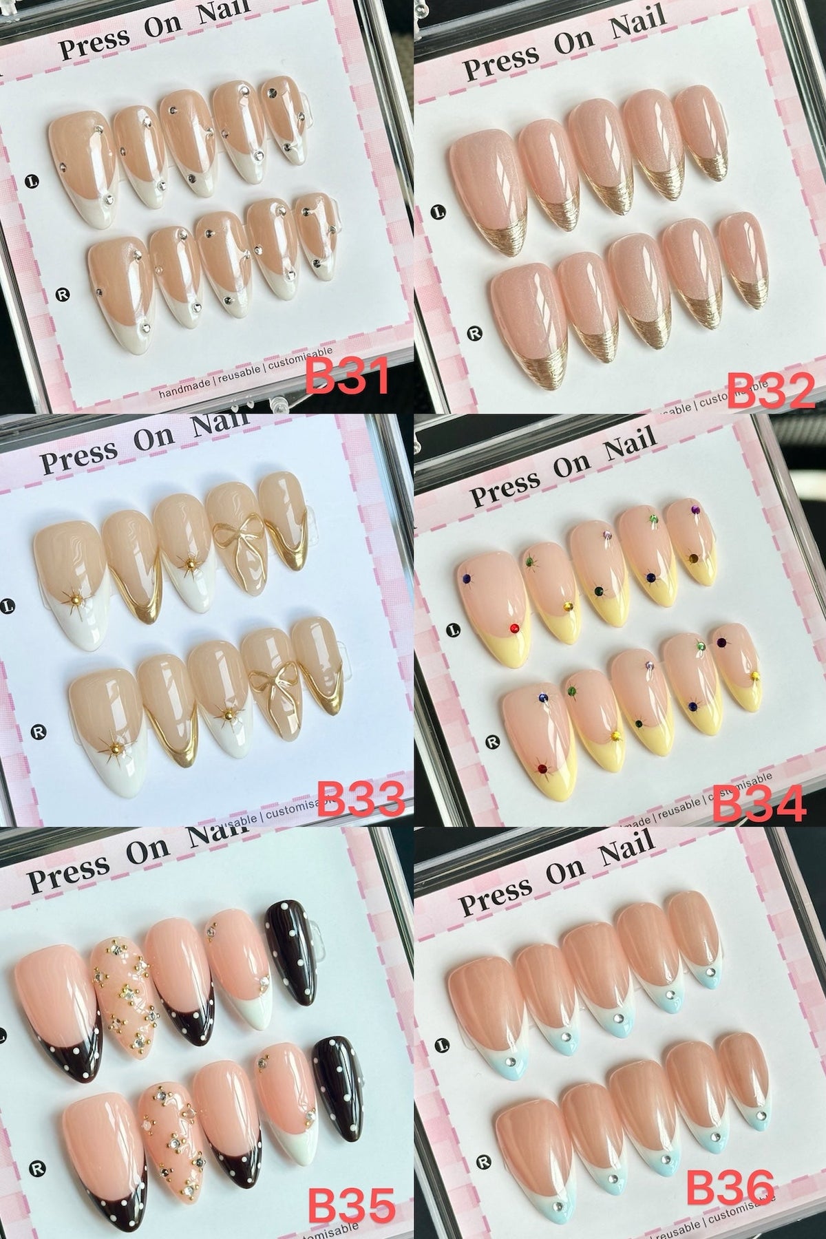 Wholesale B-Series (Classic French) - CccNails