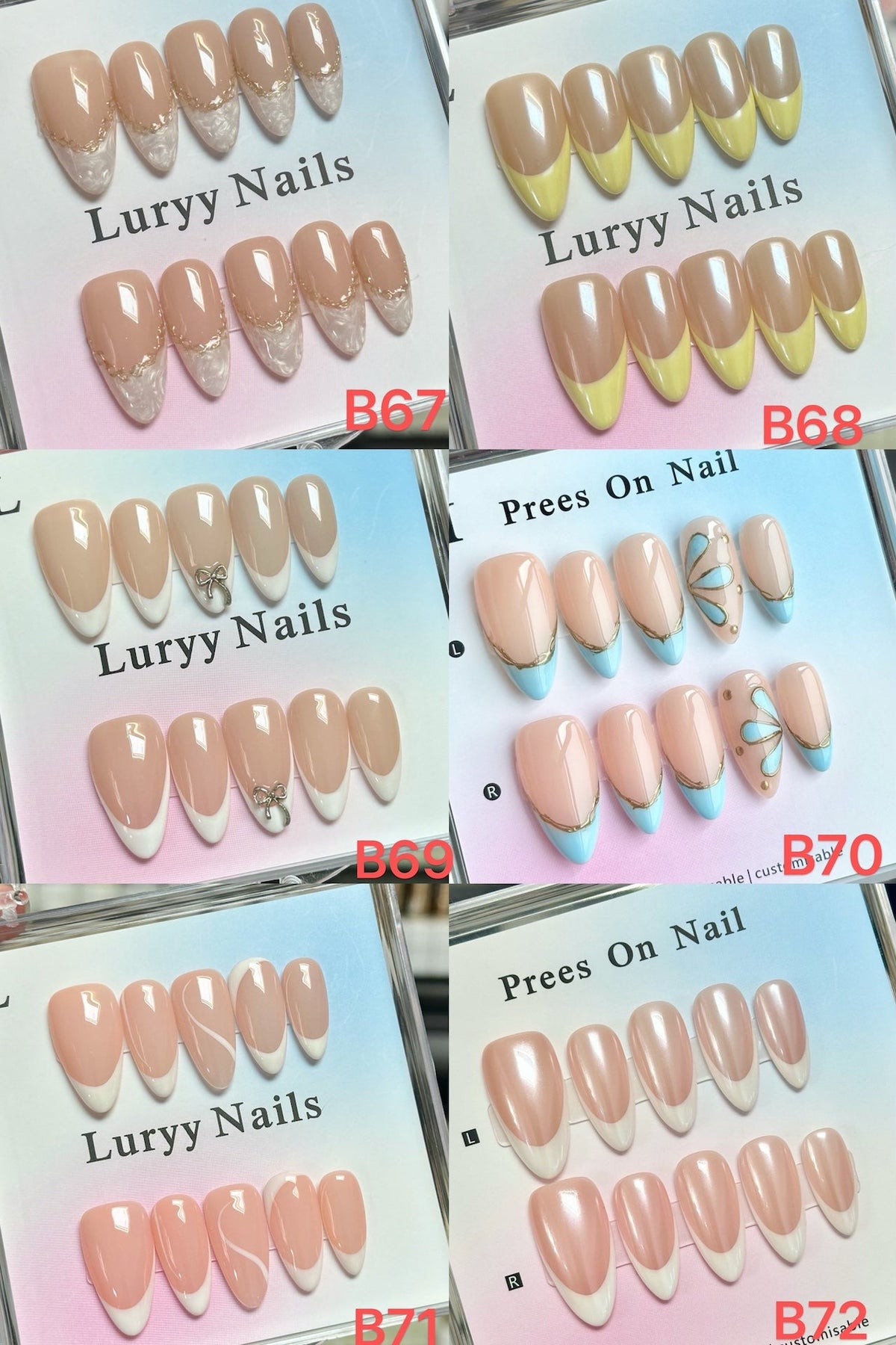 Wholesale B-Series (Classic French) - CccNails