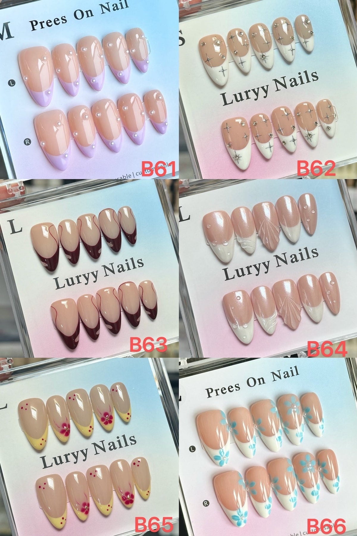 Wholesale B-Series (Classic French) - CccNails