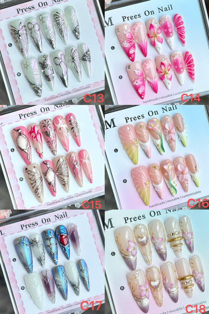 Wholesale C-Series (Stiletto Nails) - CccNails