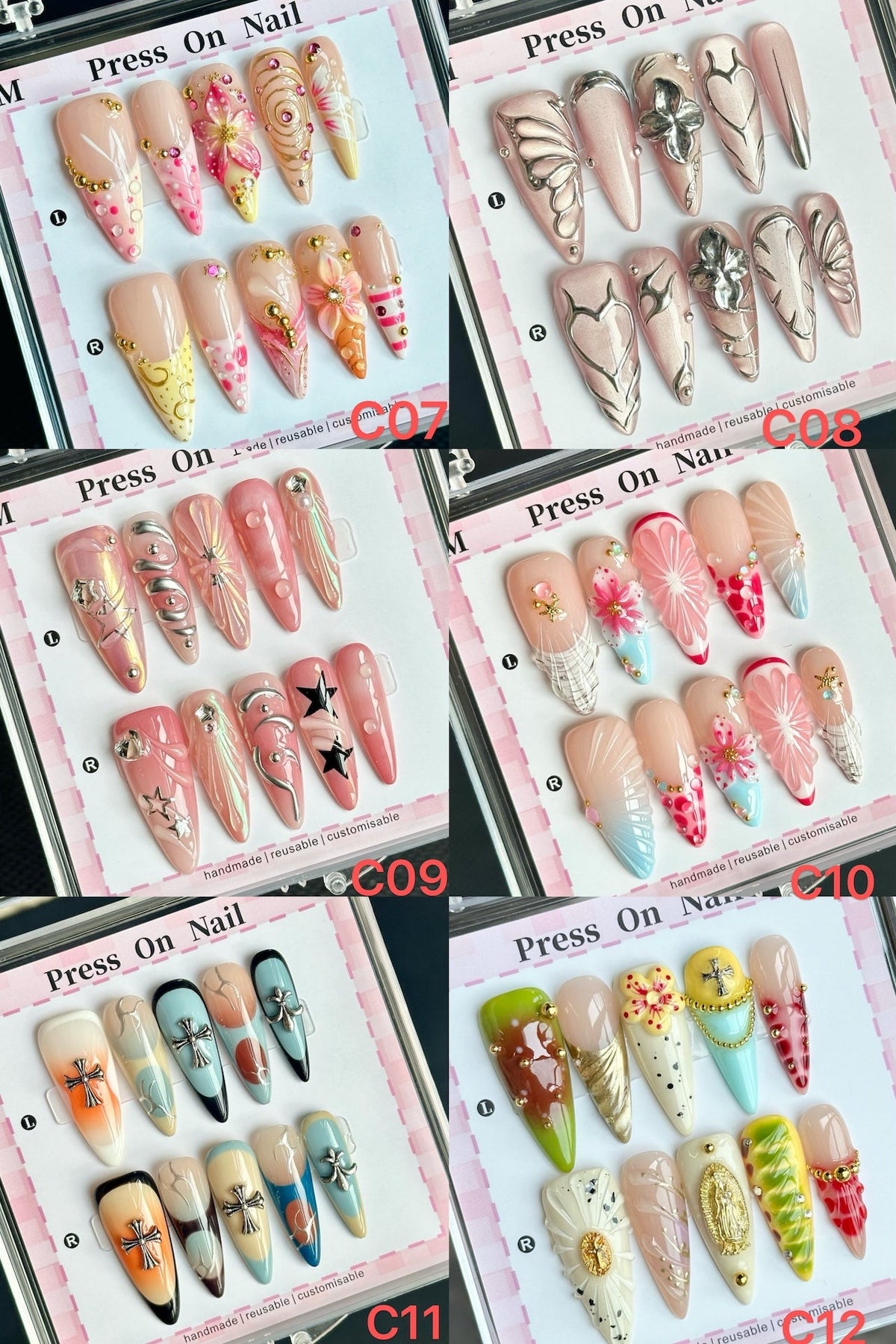 Wholesale C-Series (Stiletto Nails) - CccNails