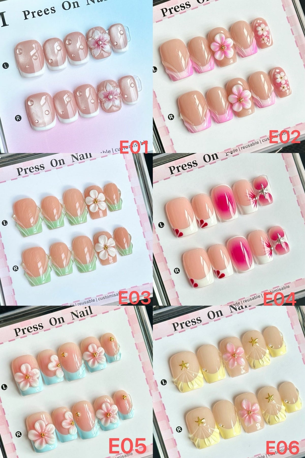 Wholesale D&E-Series (Square Nails) - CccNails