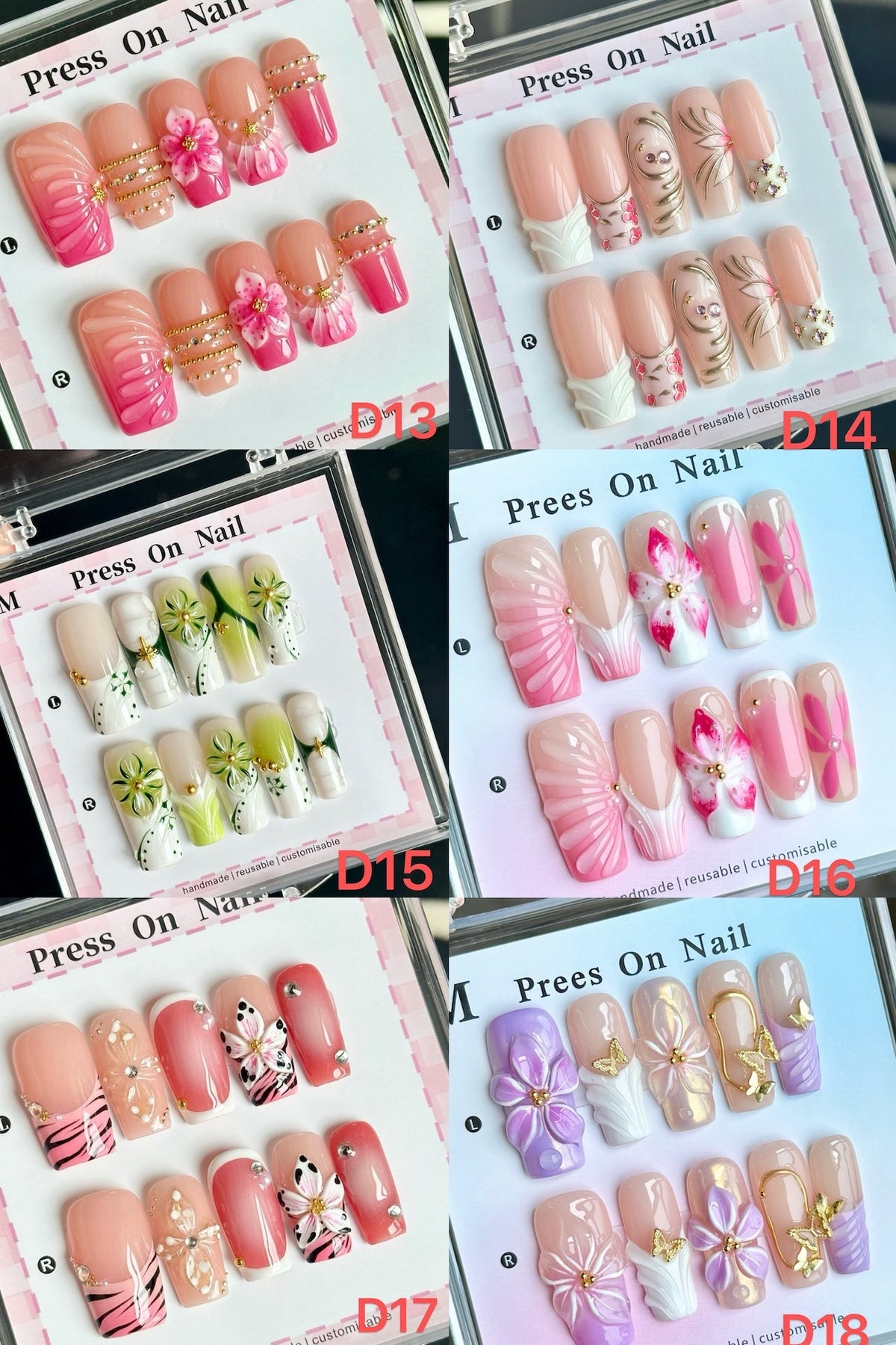 Wholesale D&E-Series (Square Nails) - CccNails