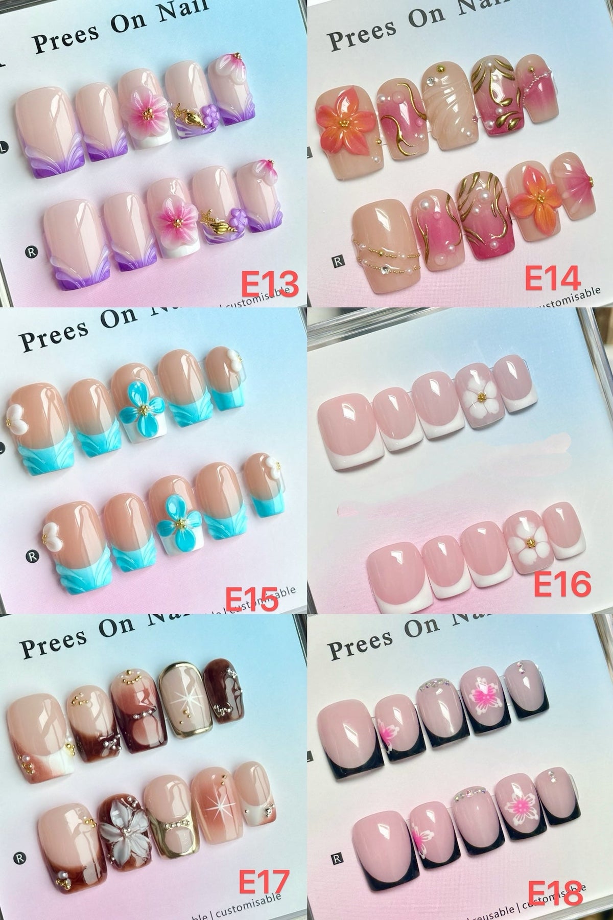Wholesale D&E-Series (Square Nails) - CccNails