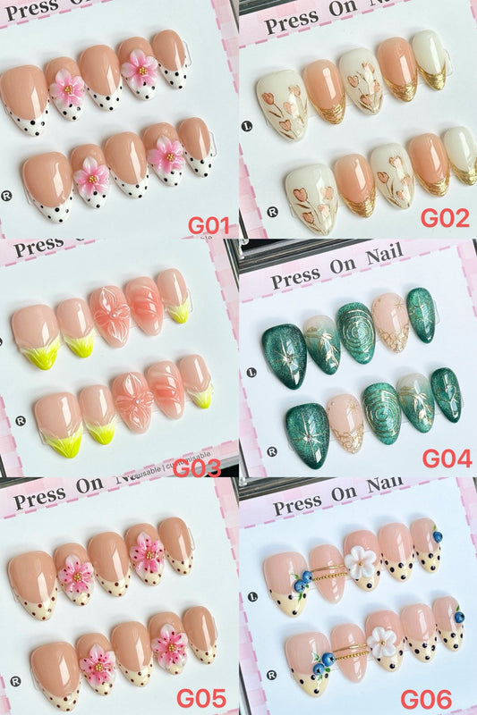 Wholesale G-Series (Short Almond) - CccNails