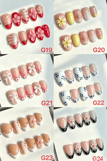 Wholesale G-Series (Short Almond) - CccNails