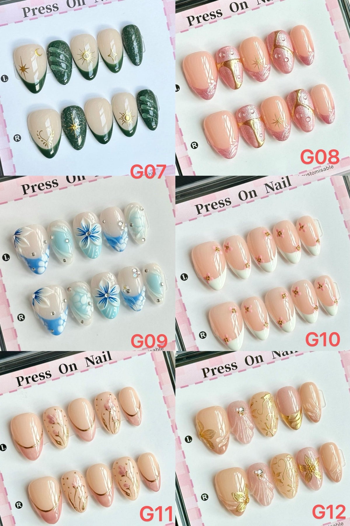 Wholesale G-Series (Short Almond) - CccNails