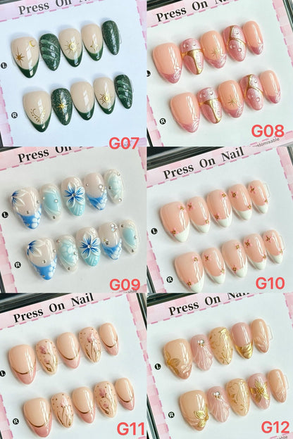 Wholesale G-Series (Short Almond) - CccNails
