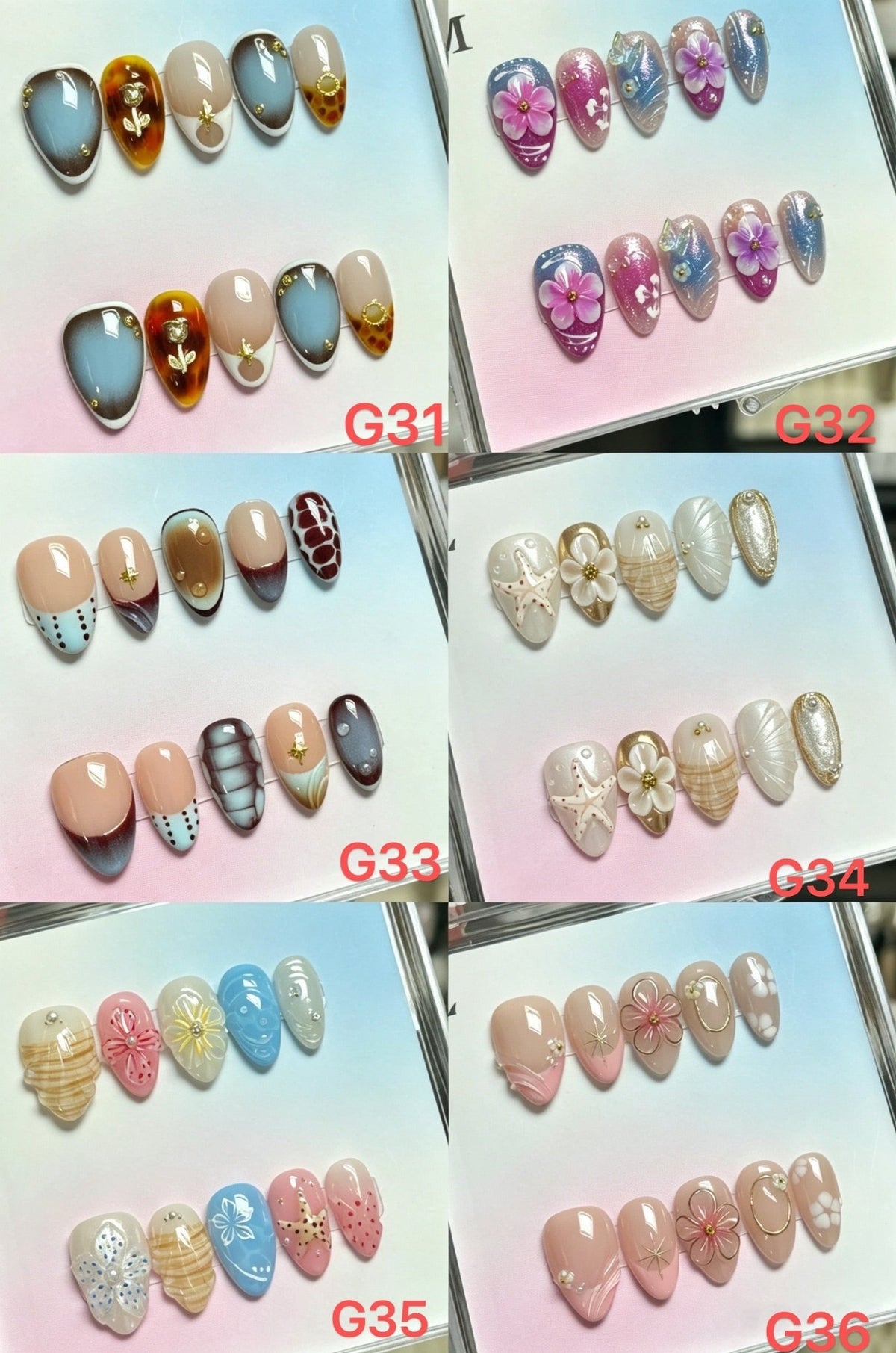 Wholesale G-Series (Short Almond) - CccNails