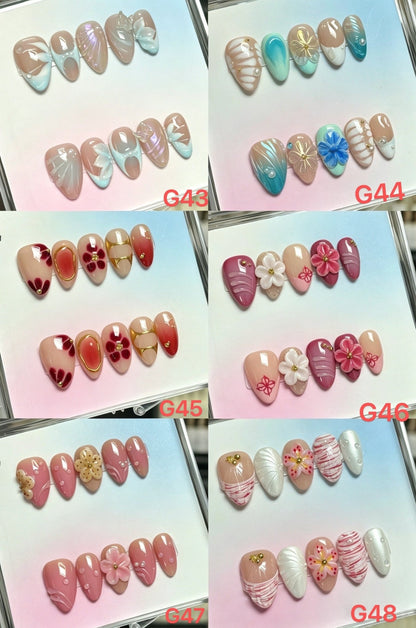 Wholesale G-Series (Short Almond) - CccNails