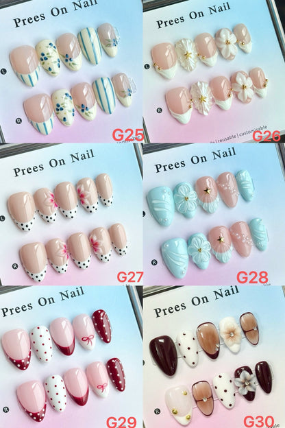 Wholesale G-Series (Short Almond) - CccNails