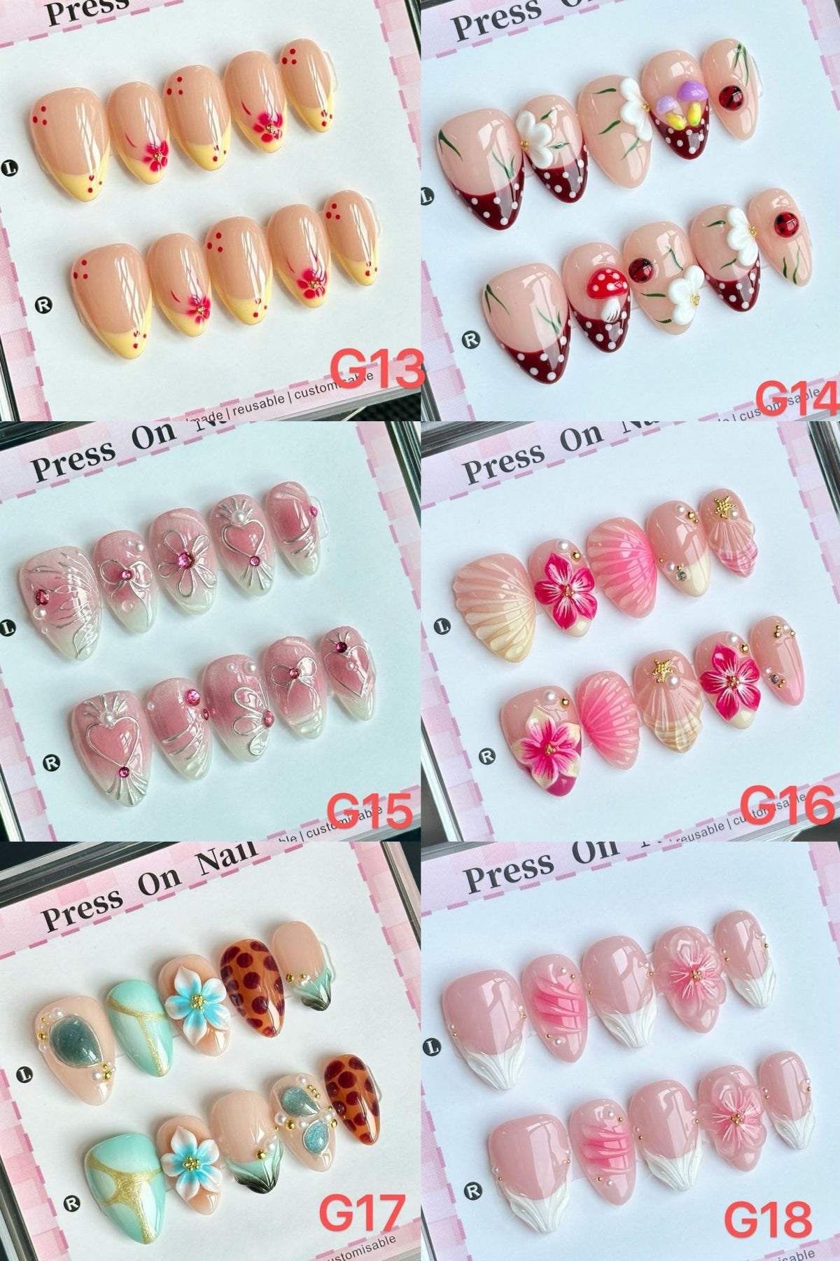 Wholesale G-Series (Short Almond) - CccNails