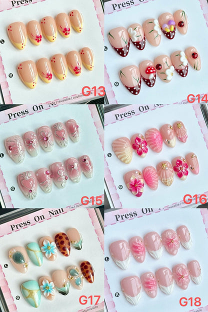 Wholesale G-Series (Short Almond) - CccNails