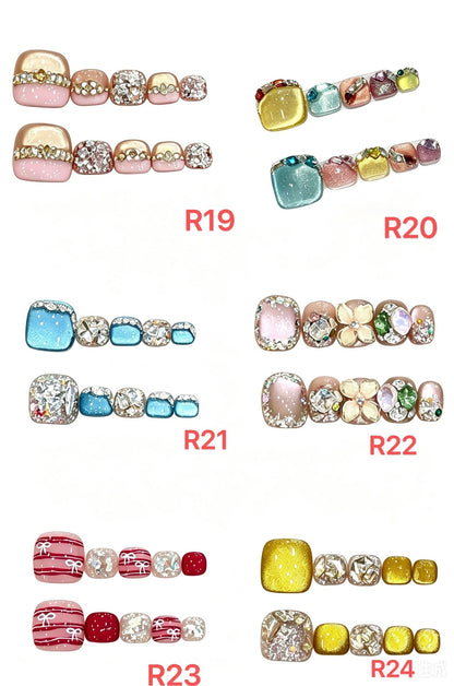 Wholesale R-Series (Toe Nails) - CccNails