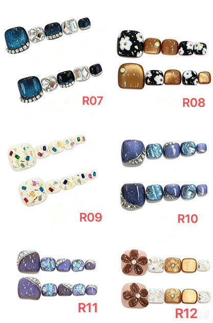 Wholesale R-Series (Toe Nails) - CccNails