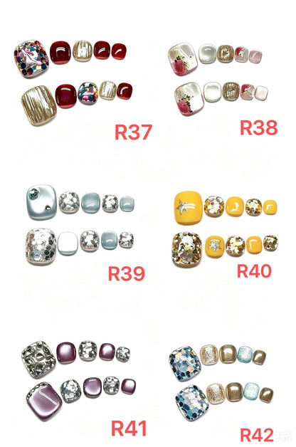 Wholesale R-Series (Toe Nails) - CccNails