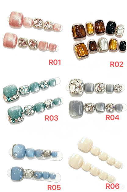 Wholesale R-Series (Toe Nails) - CccNails