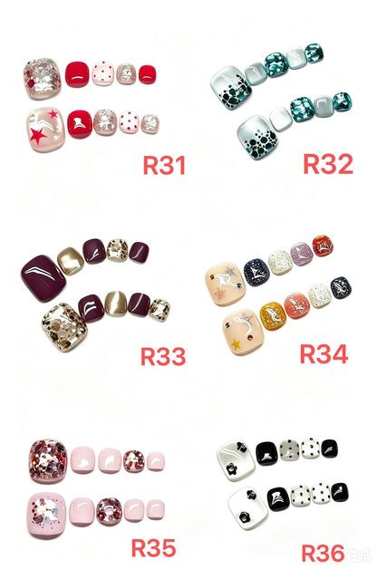 Wholesale R-Series (Toe Nails) - CccNails
