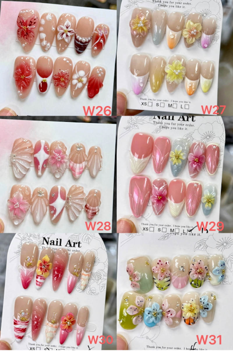 Wholesale W-Series (Floral & Almond) - CccNails