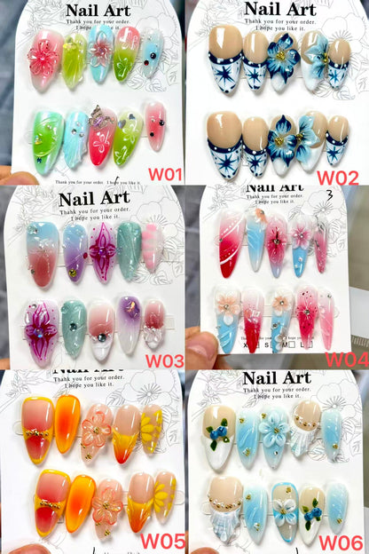 Wholesale W-Series (Floral & Almond) - CccNails